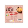AUCHAN Allumettes de bacon fumées 2x75g
