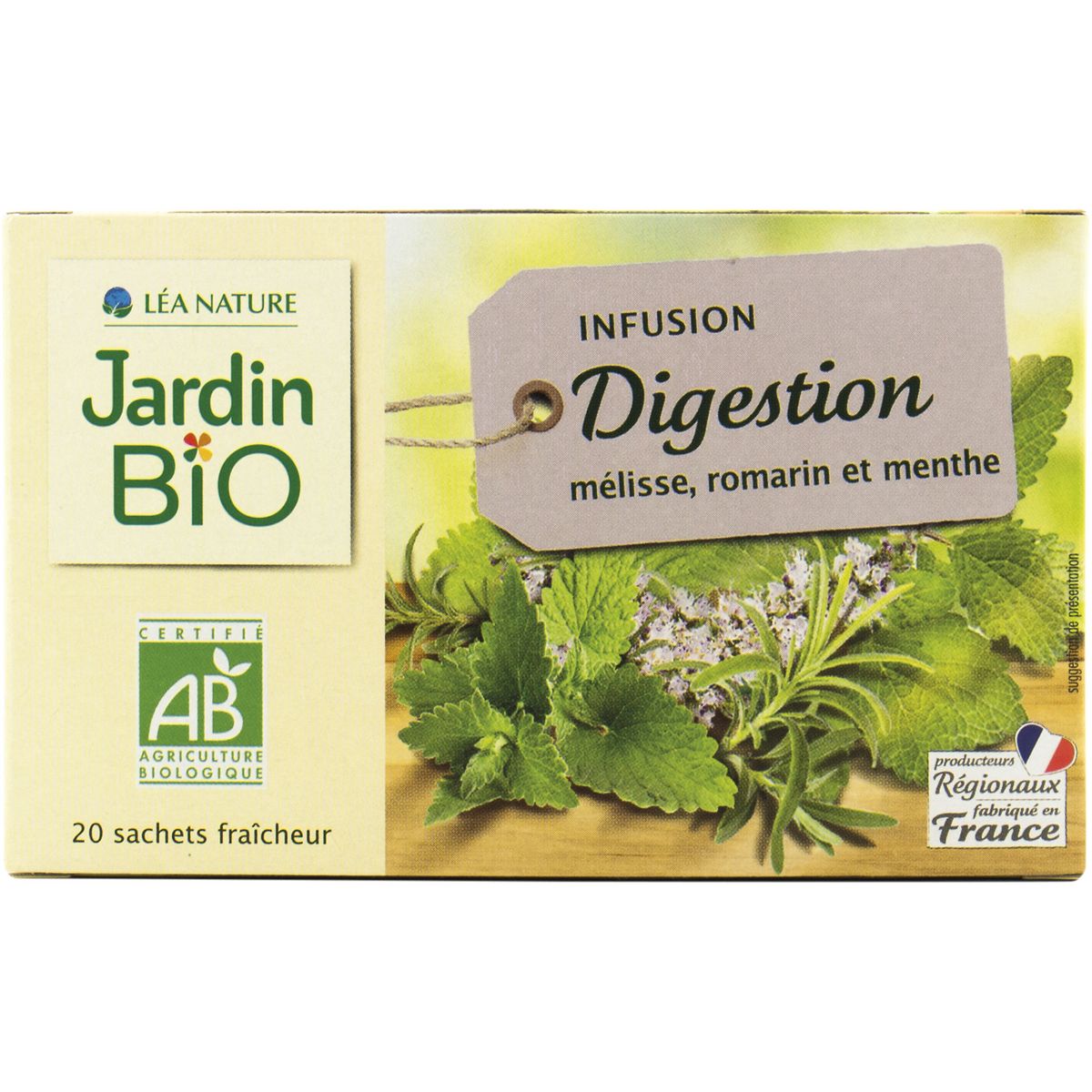 Infusion bio digestion - Jardin BiO étic