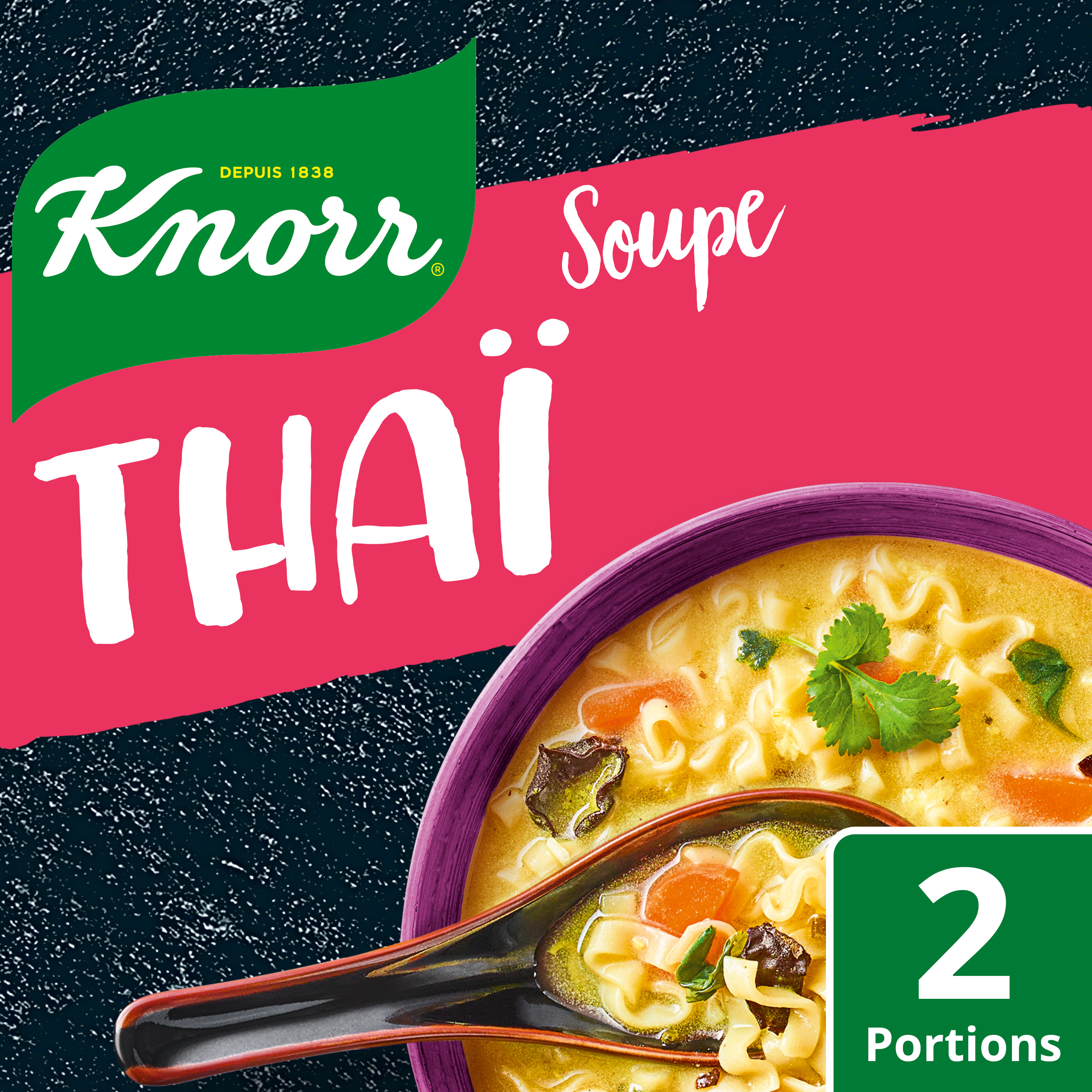 Les soupes déshydratées Knorr : quelle qualité nutritionnelle