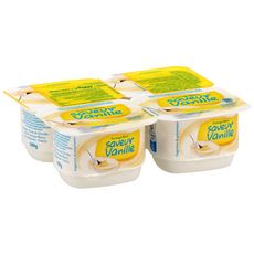 DISCOUNT Fromage blanc saveur vanille 4x100g
