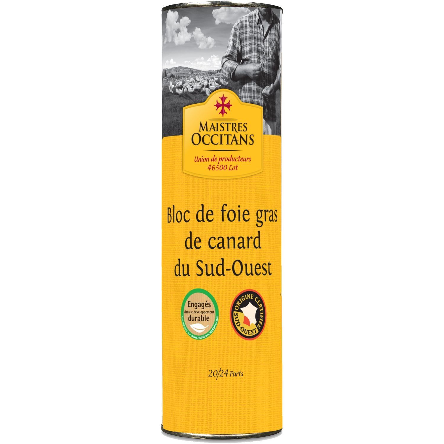 FOIE GRAS MI-CUIT LOBE - Marché Occitan