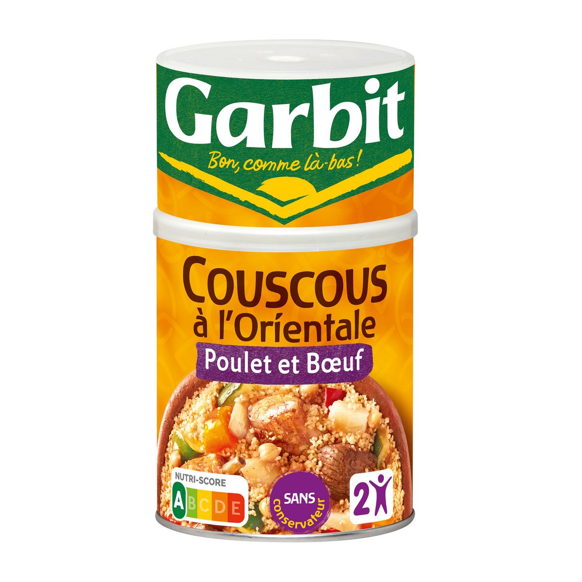 GARBIT Couscous royal poulet et bœuf 2-3 personnes 980g