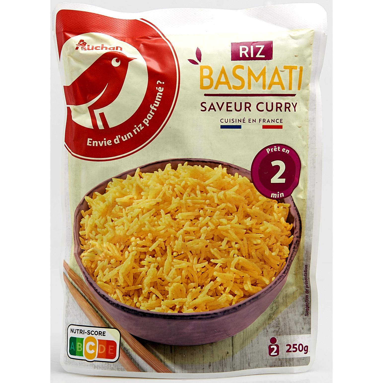 Riz basmati nature micro-ondable 2 minutes sachet de 250g - Super U, Hyper  U, U Express 