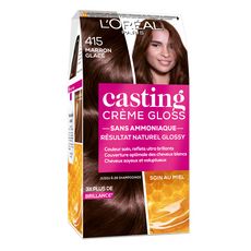 L'OREAL Casting Crème gloss kit de coloration 415 Marron Glacé 1 kit