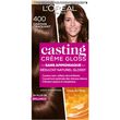 L'OREAL Casting crème gloss coloration sans ammoniaque 400 châtain craquant 3 produits 1 kit