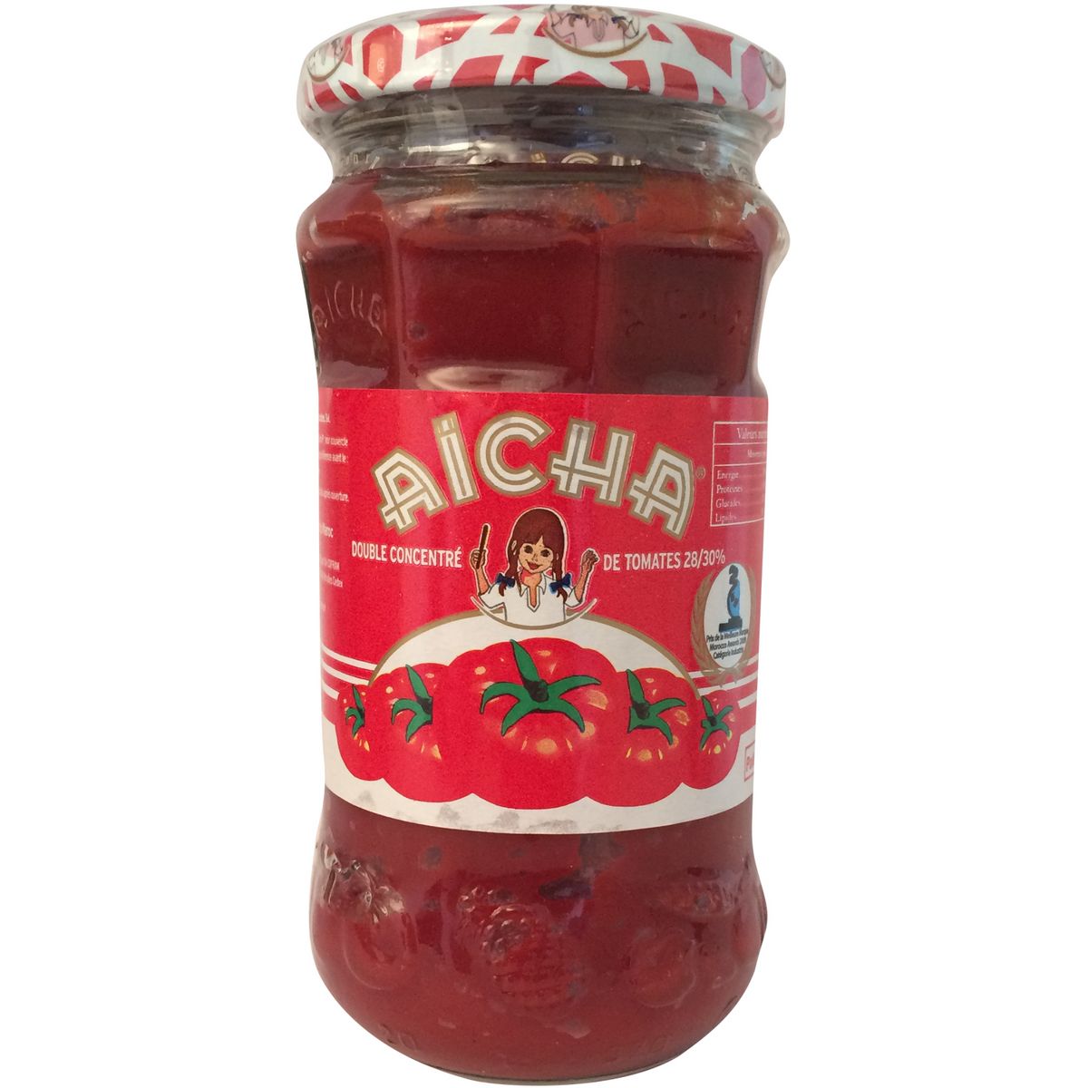 AICHA Double concentré de tomates 370g