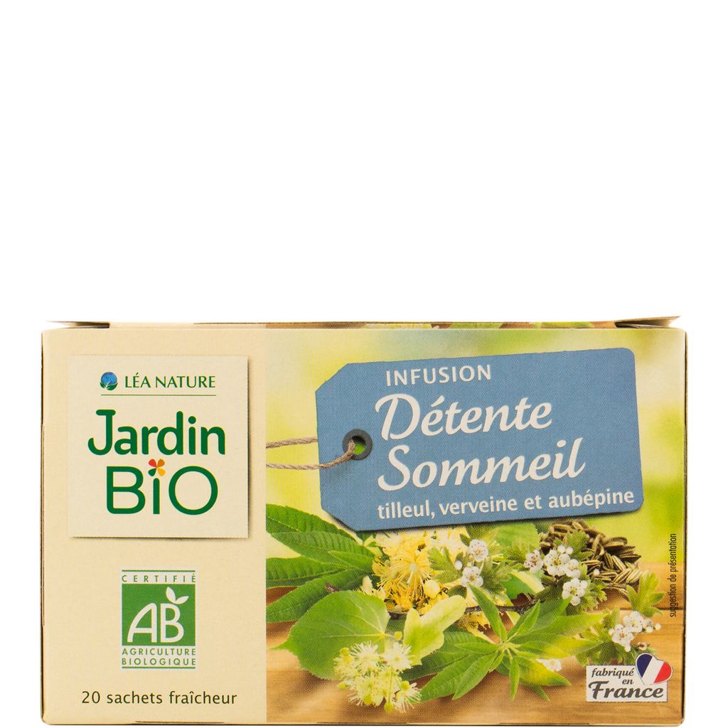 JARDIN BIO ETIC Infusion détente sommeil 