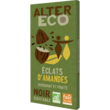 Alter Eco ALTER ECO Tablette de chocolat noir et éclats d'amandes bio et équitable du Pérou