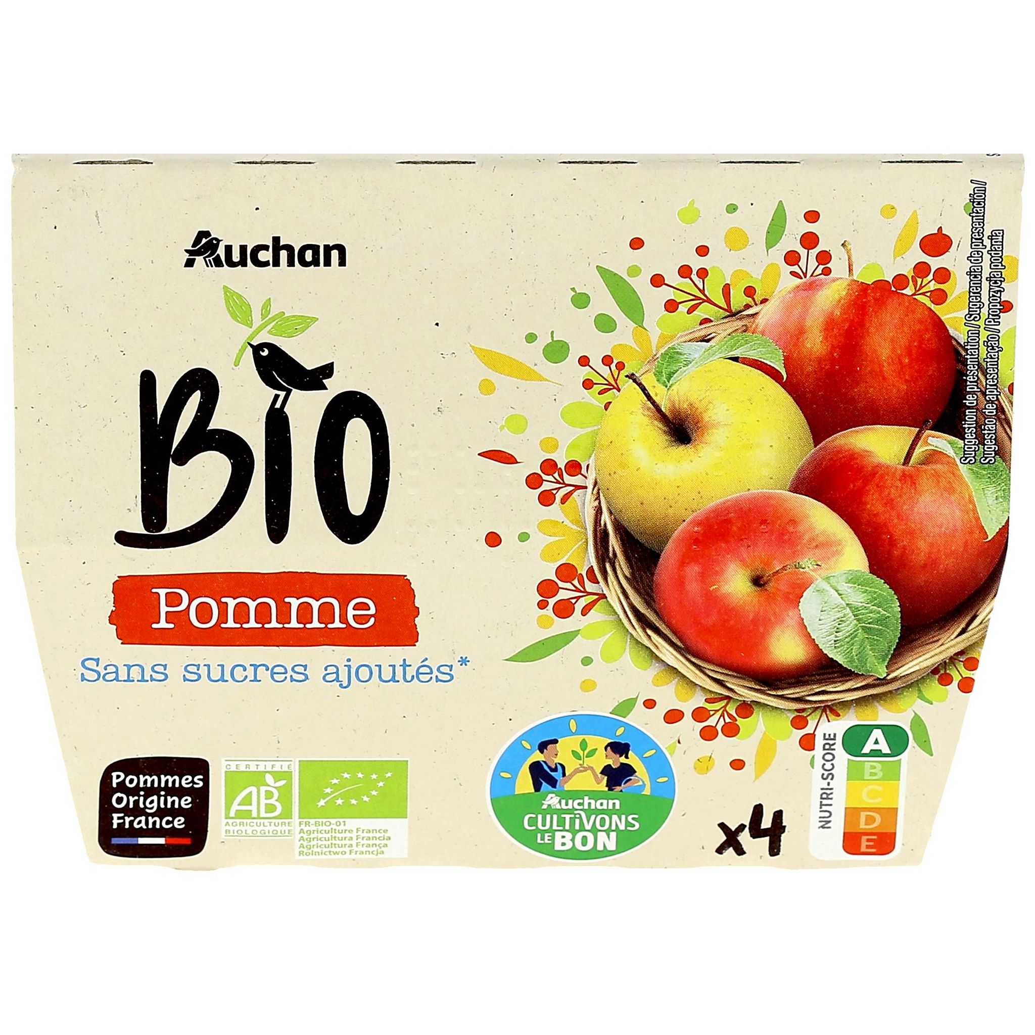 Compote Pomme SSA - Bio Village - 400 g