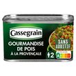 CASSEGRAIN Gourmandise de pois à la provençale à l'huile d'olive 375g