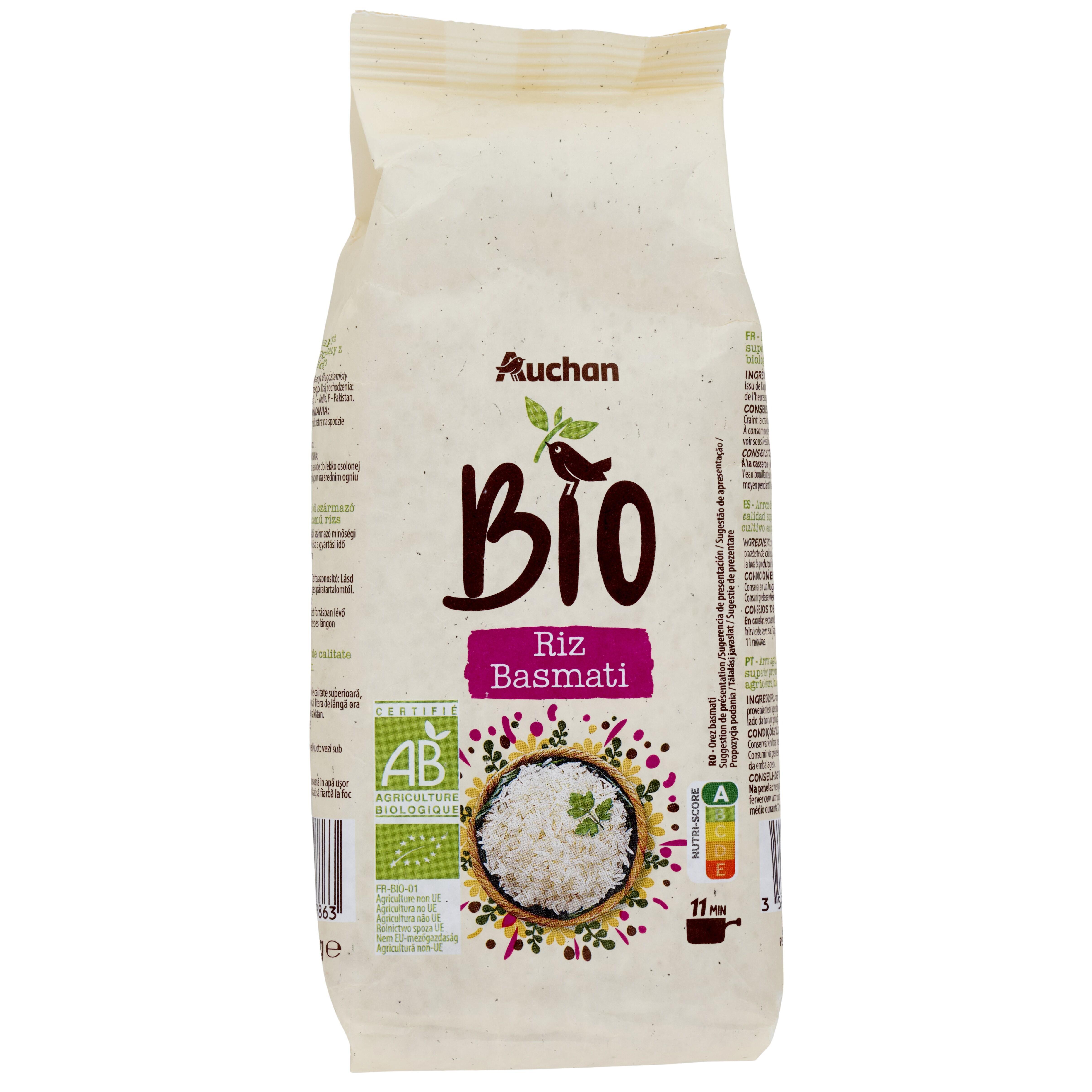 Riz Basmati Complet Bio - 500G - La Fourche