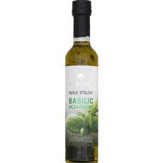 A L'OLIVIER Huile d'olive basilic de la Drôme 25cl