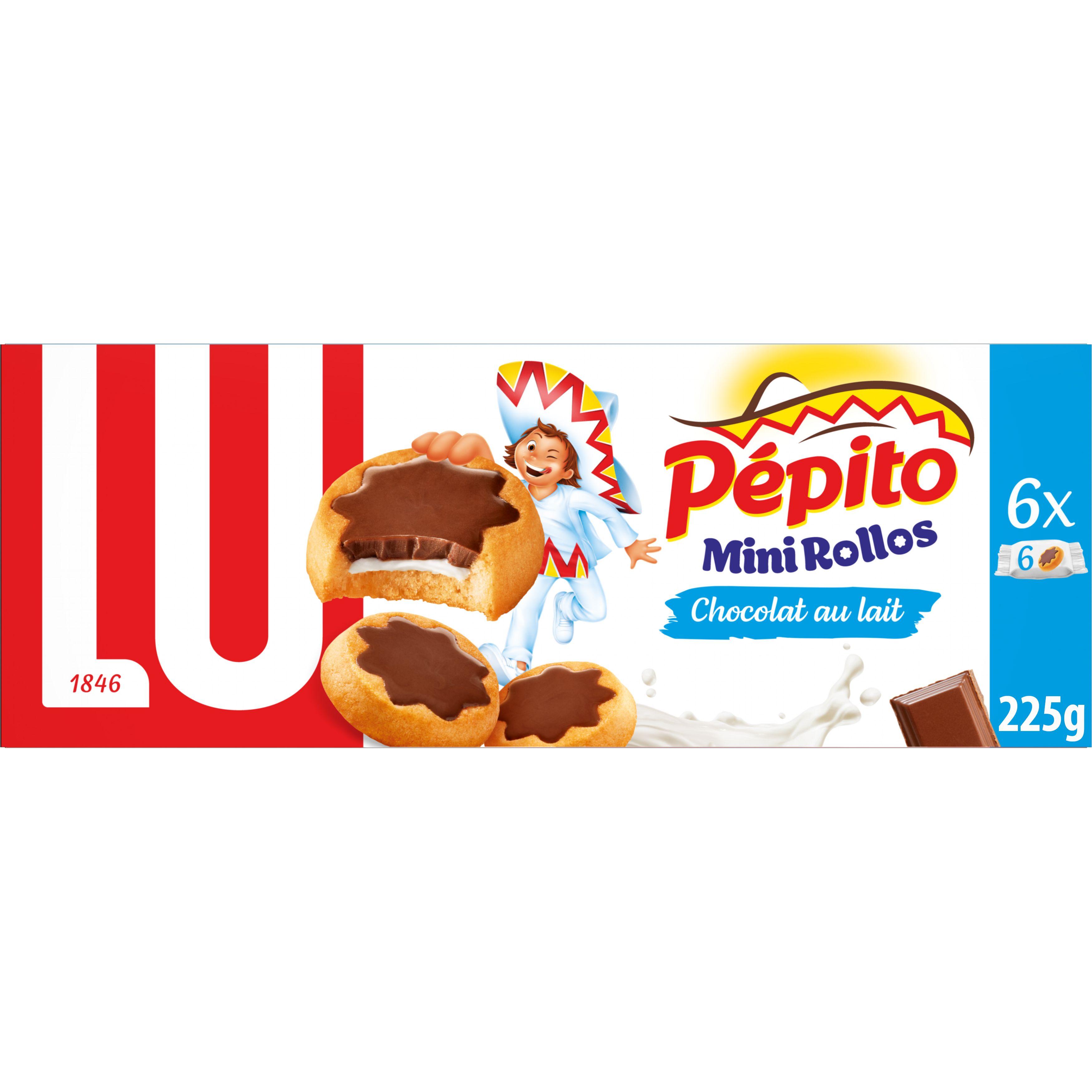 Grossiste Biscuits Pépito Pockitos chocolat au lait 295g - LU