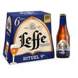 LEFFE Bière blonde Rituel 9% bouteilles 6x25cl