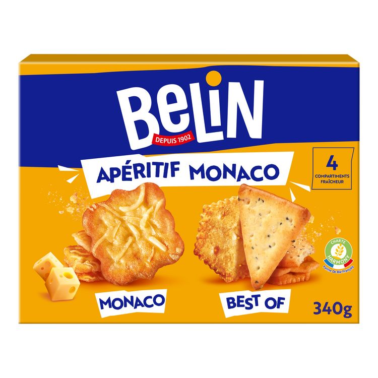 Belin Biscuits apéritif crackers aux graines de sésame 