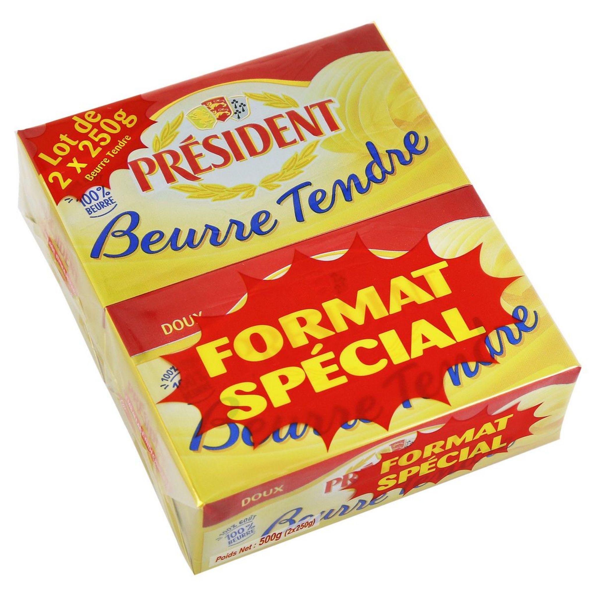 Beurrier tendre Président Doux - Président