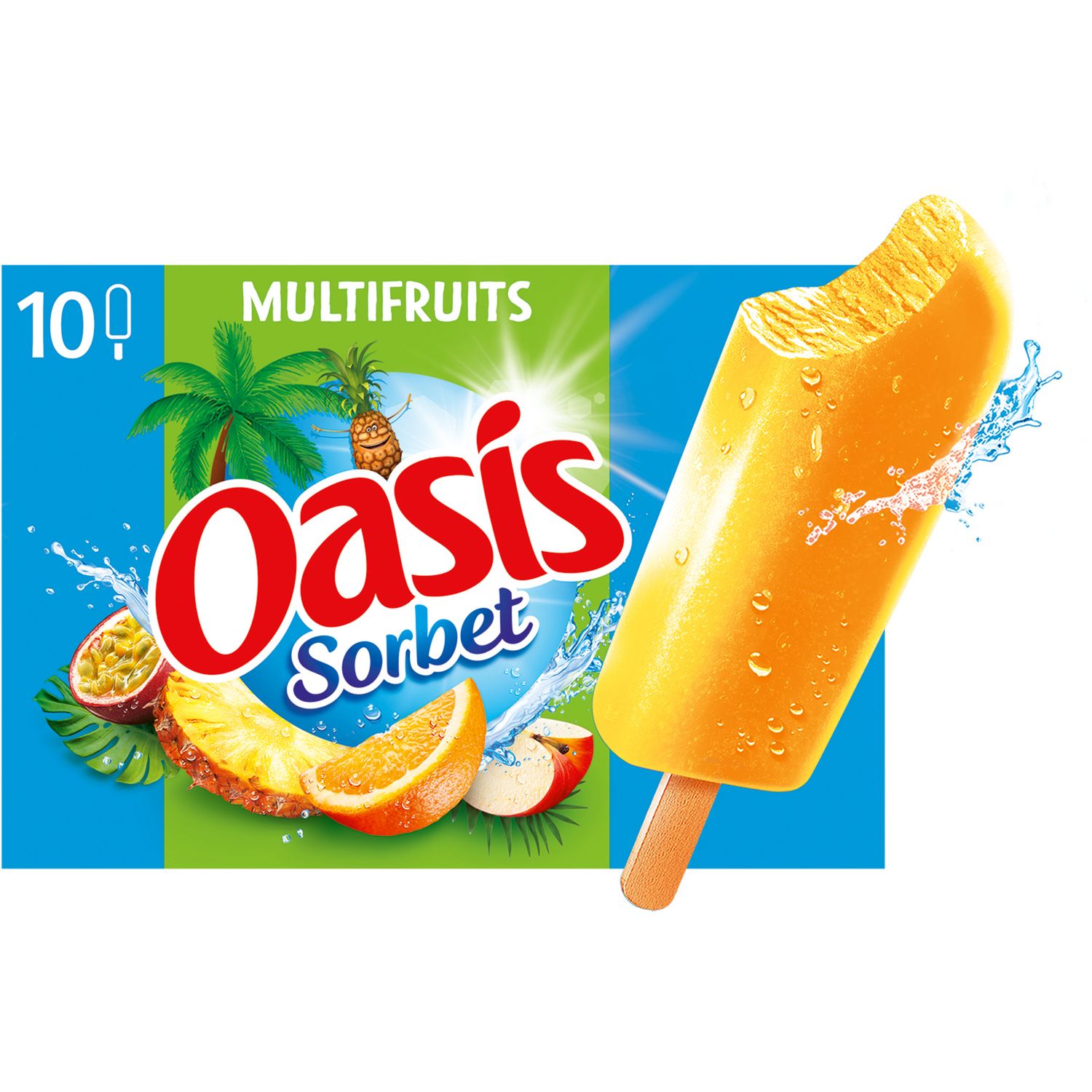 Bâtonnet So Twist multifruits Oasis® 90 ml / 90 g - Grossiste