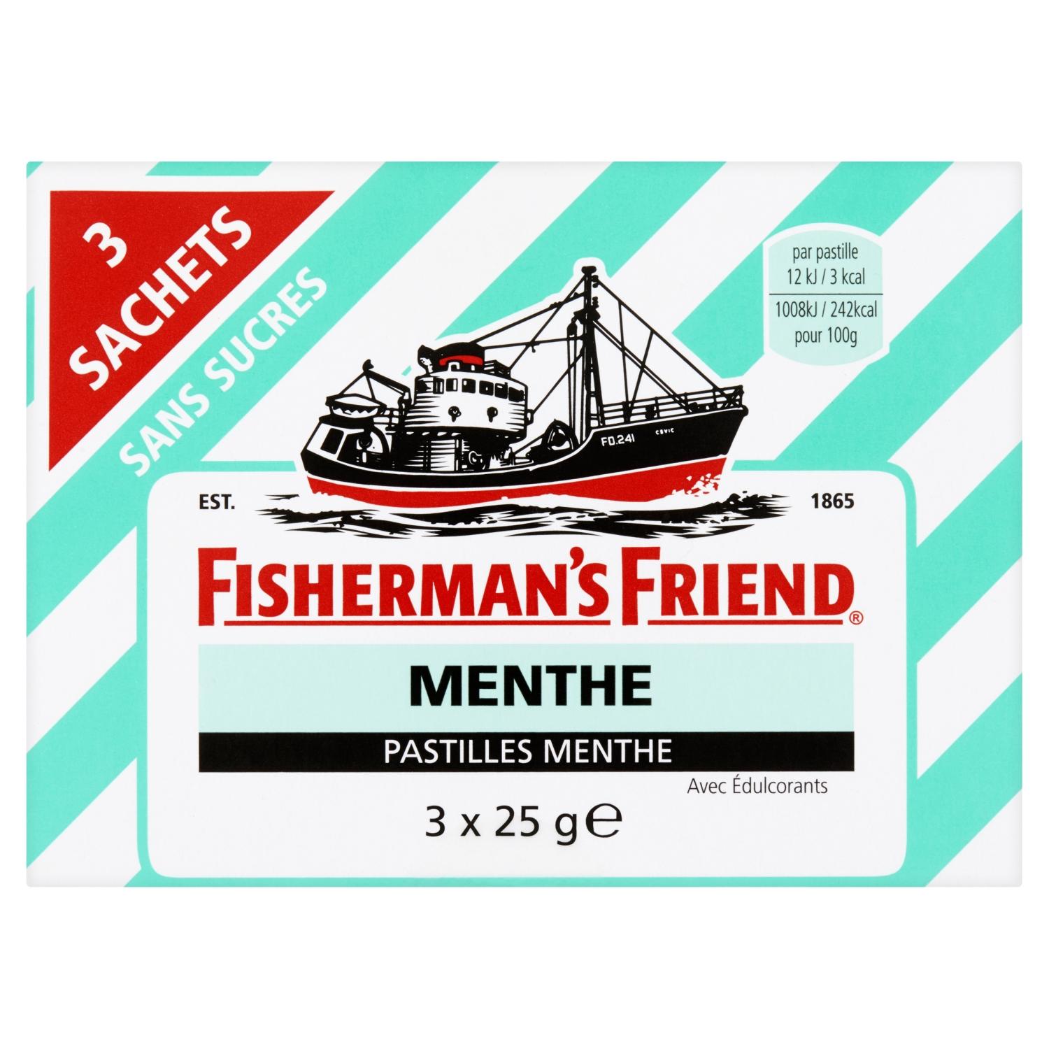 Bonbon menthe sans sucre - Fisherman's Friend