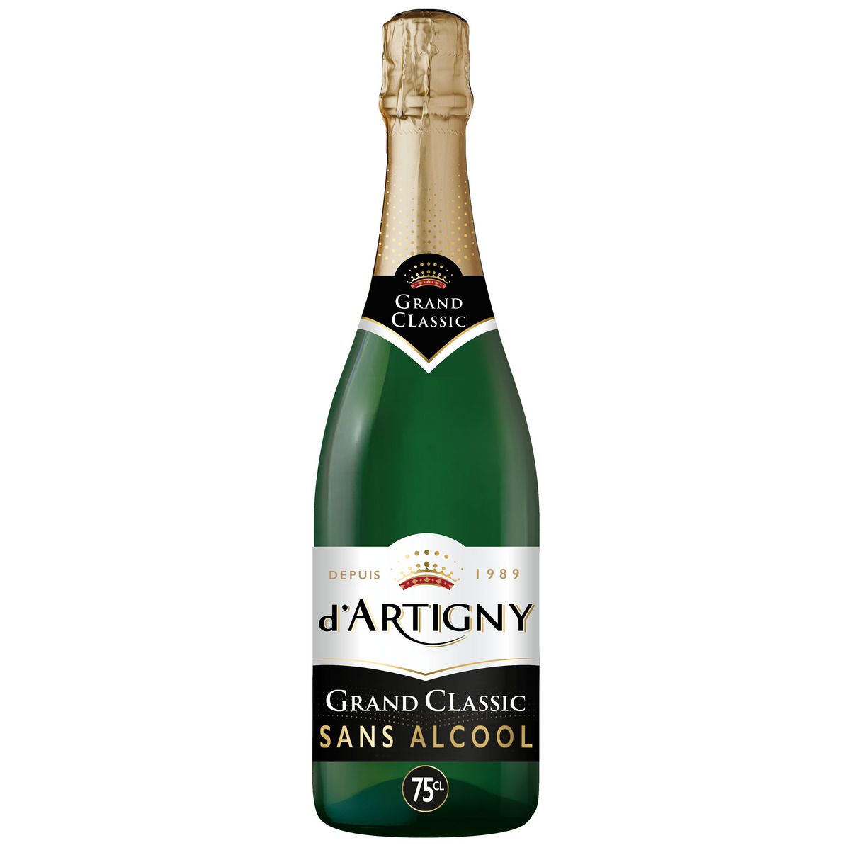 Cocktail pétillant SANS ALCOOL pêche, d'Artigny (75 cl)