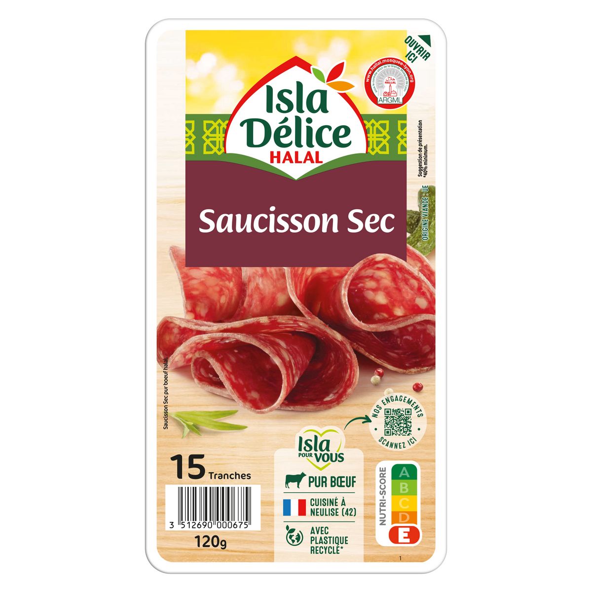 isla-delice-saucisson-sec-pur-boeuf-halal-15-tranches-120g-pas-cher