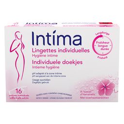 INTIMA Lingettes intimes en sachets individuelles Avis