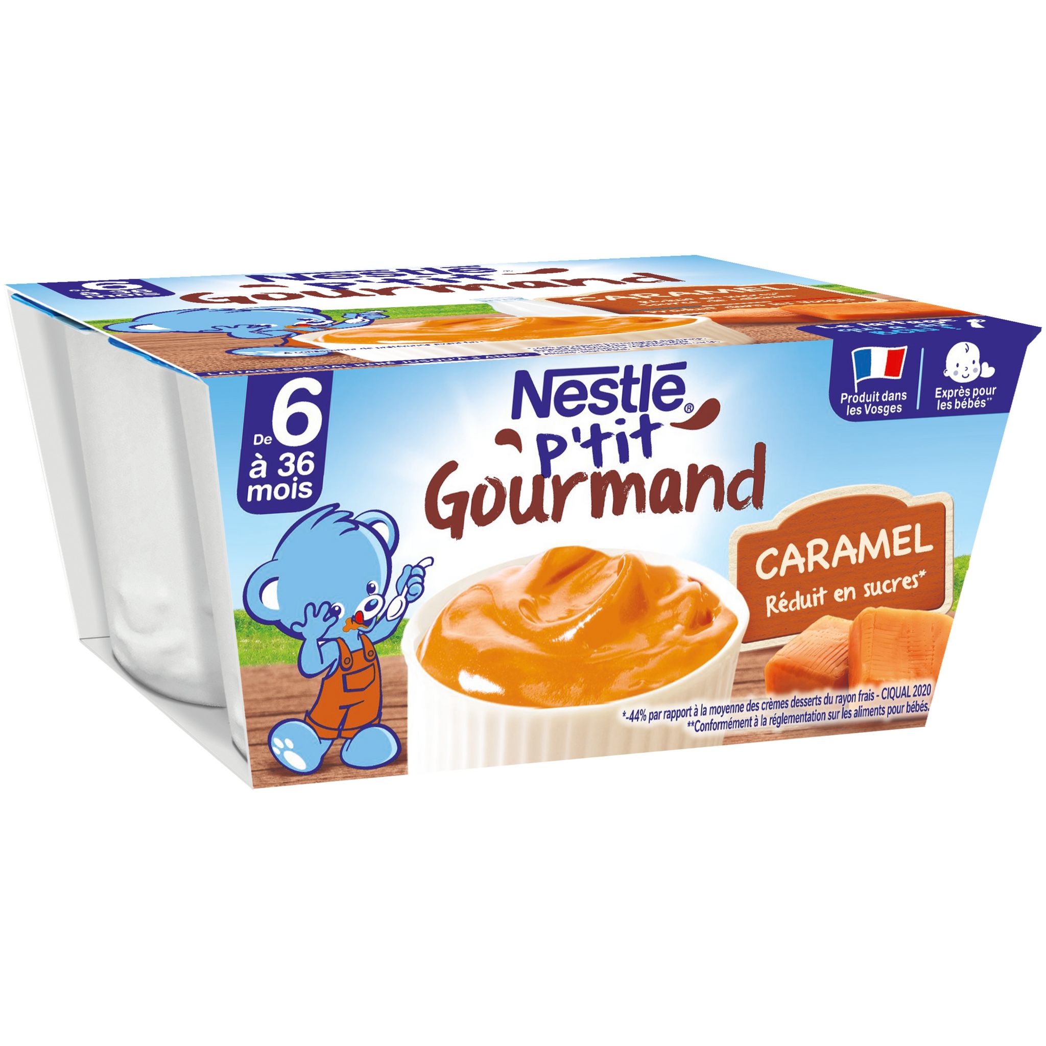 NESTLE : P'tit Gourmand - Dessert au biscuit dès 6 mois - chronodrive