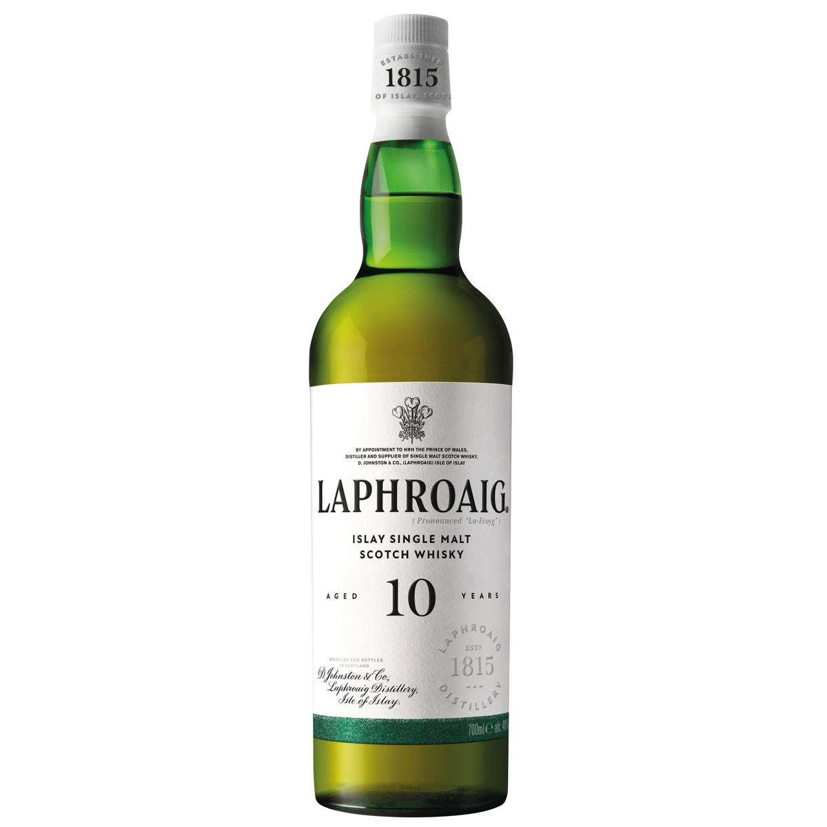 Laphroaig 10 ans Islay Single Malt Scotch Whisky avec étui, Whisky Écossais  40% - 70cl : : Epicerie