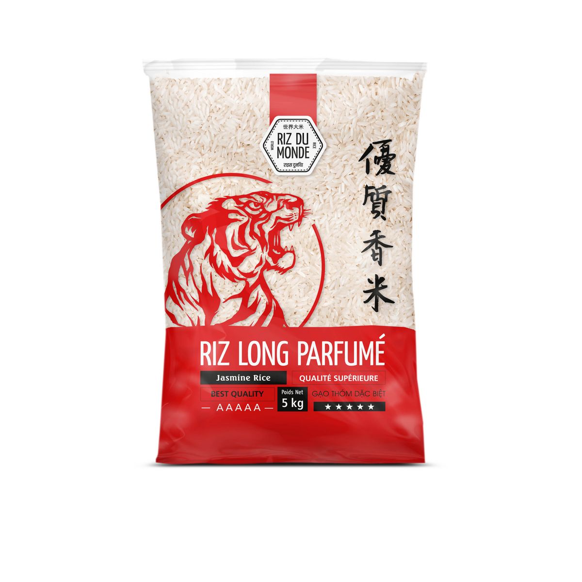 RIZ DU MONDE Riz long parfumé 5kg pas cher à prix Auchan