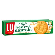 LU Biscuits sablés beurré nantais pur beurre 130g