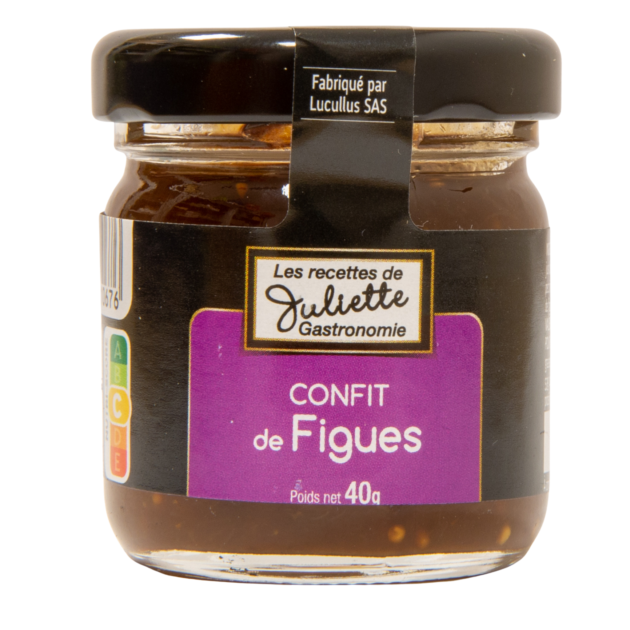 LES RECETTES DE JULIETTE Confit de figues 40g pas cher 