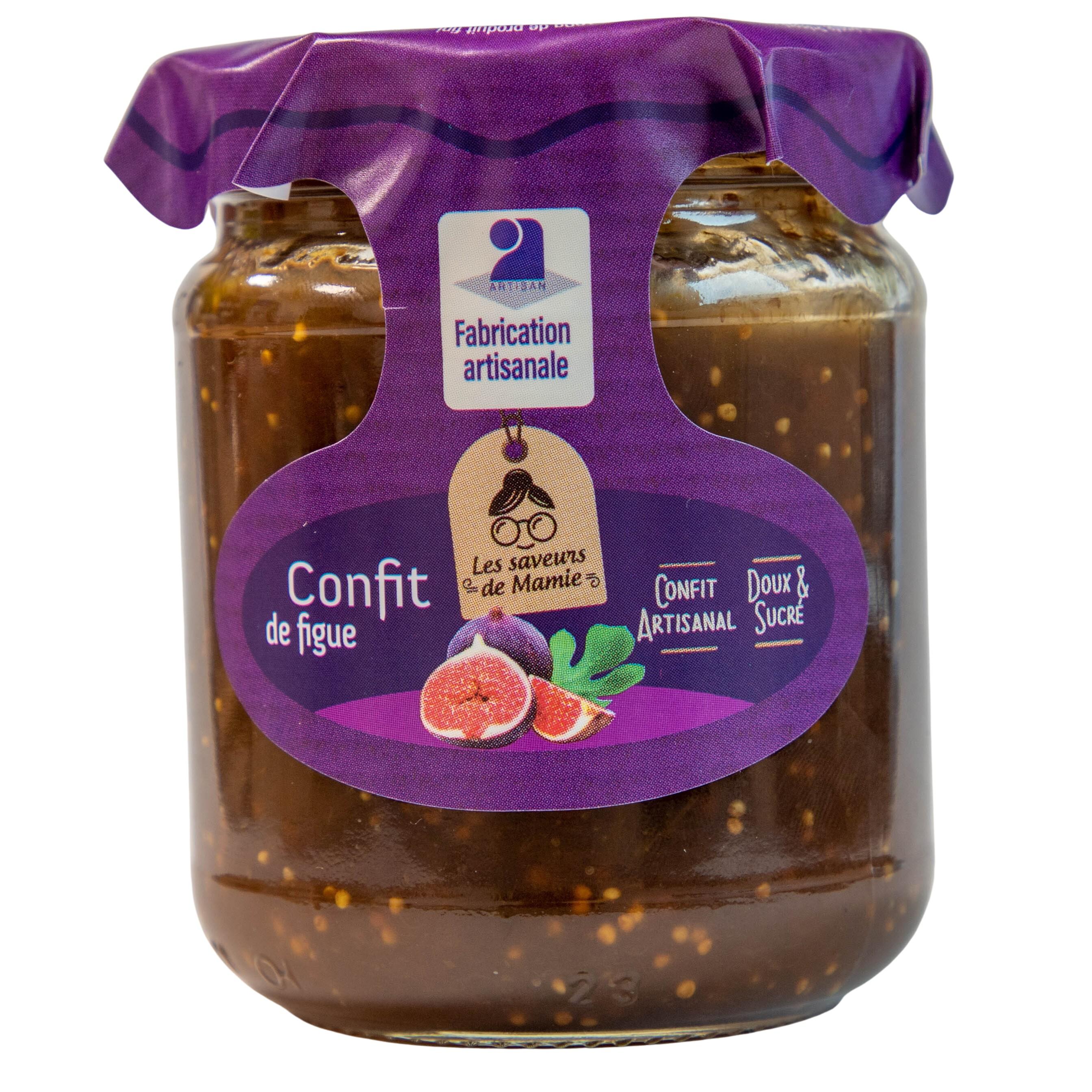 Confit de figues aux épices - 100g - Boutique-Lucullus