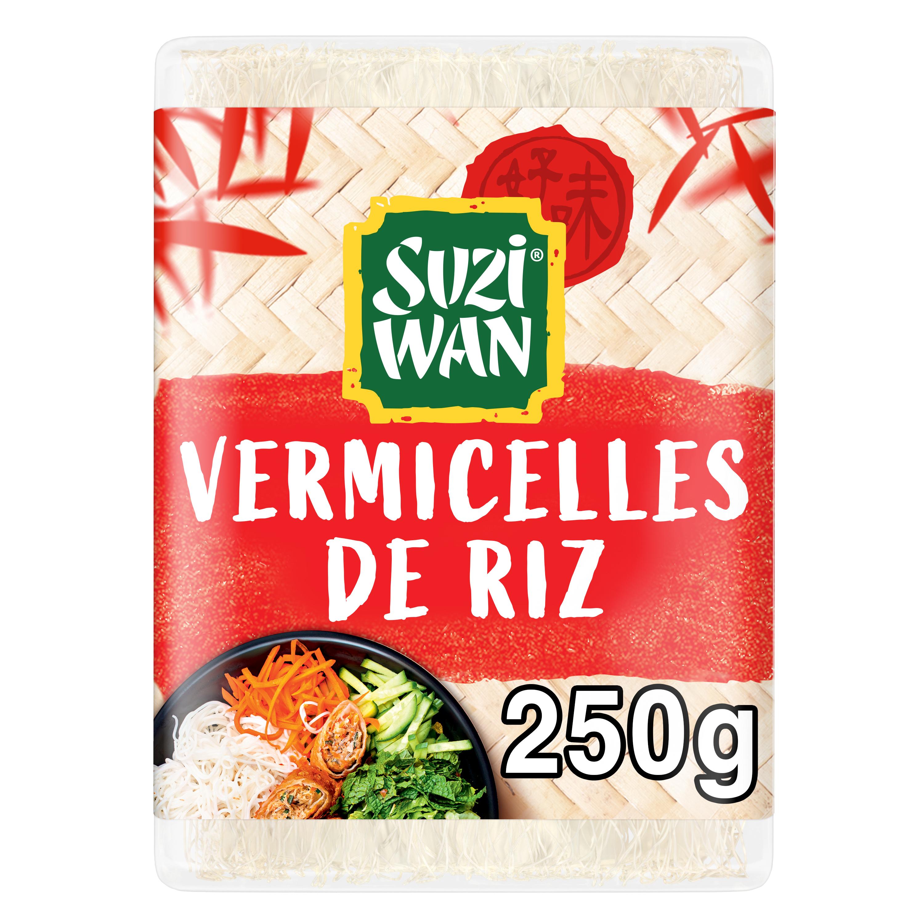 SUZI WAN Vermicelles de riz cuisson en 4 min 4 personnes 250g pas