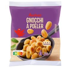 AUCHAN Gnocchi à poêler 2 portions 300g