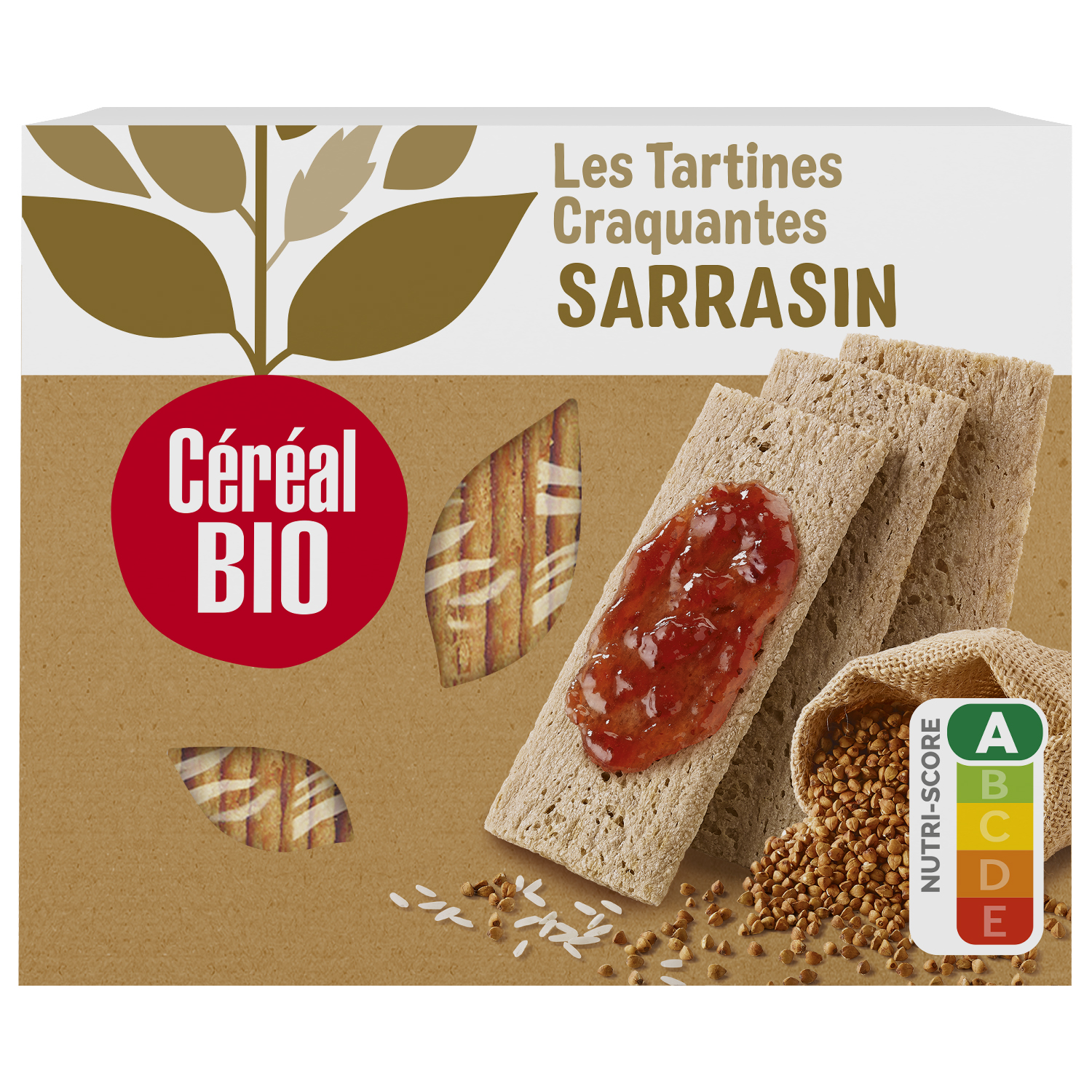 Tartines craquantes Multicéréales - JARDIN BIO ETIC - 150 g