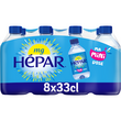 HEPAR Eau minérale plate naturelle bouteilles 8x33cl