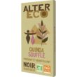 Alter Eco ALTER ECO Tablette de chocolat noir et quinoa soufflé bio et équitable du Pérou
