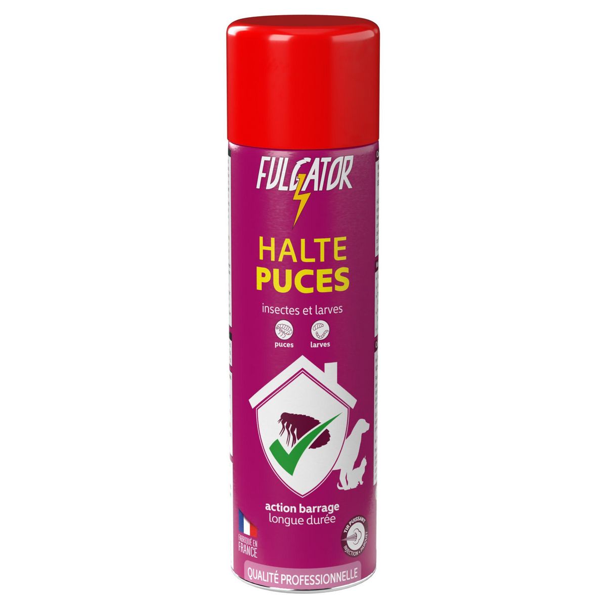 FULGATOR Insecticide et barrage anti-insectes puces et larves