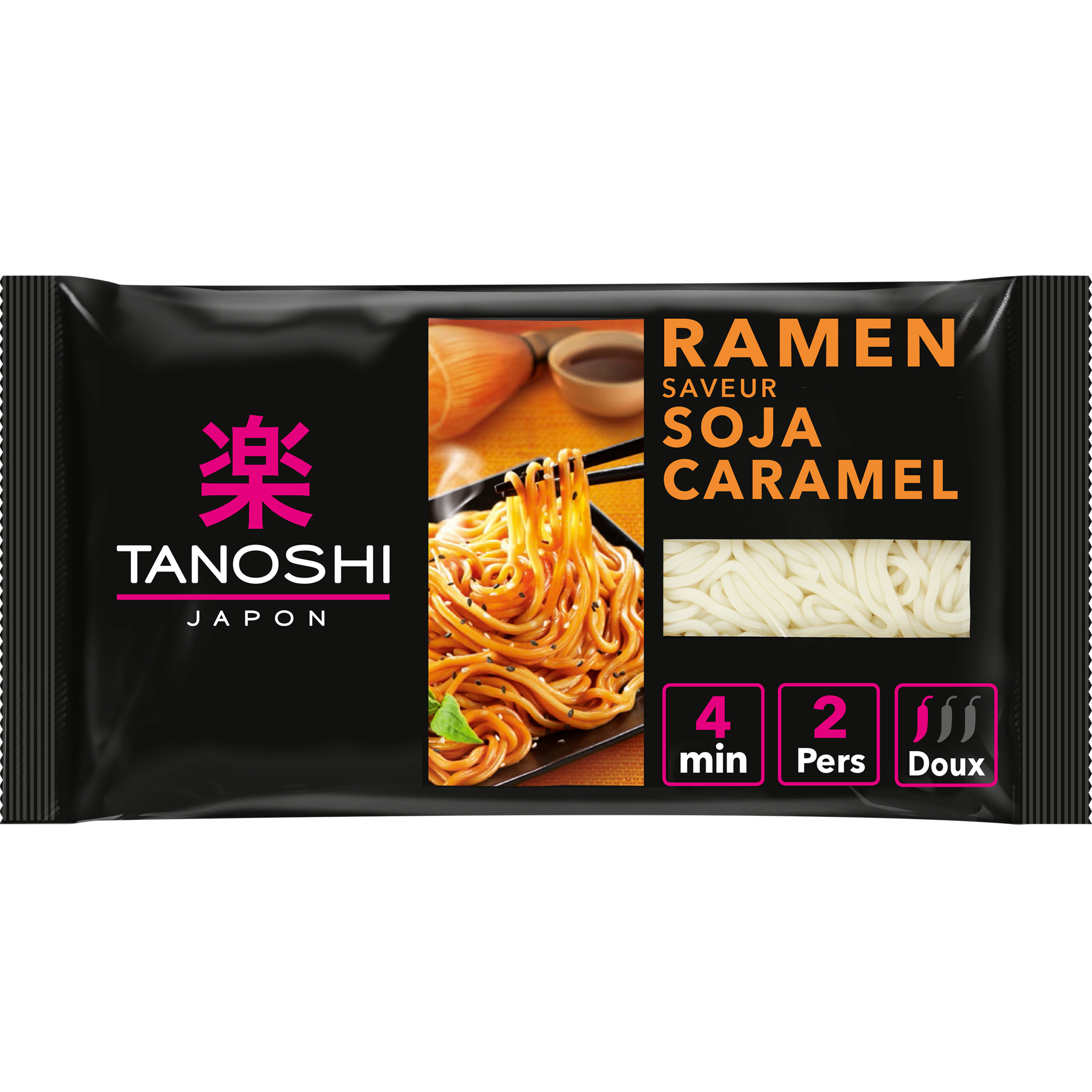 Tanoshi Nouilles ramen saveur soja caramel Reviews