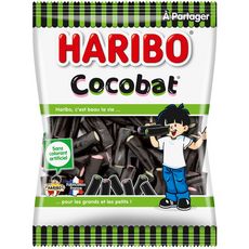 HARIBO Cocobat bonbons gélifiés à la réglisse 300g pas cher
