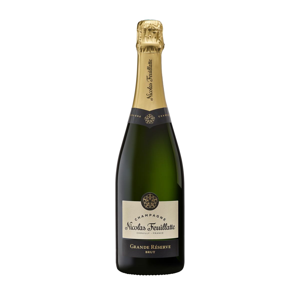 NICOLAS FEUILLATTE AOP Champagne brut grande réserve 75cl