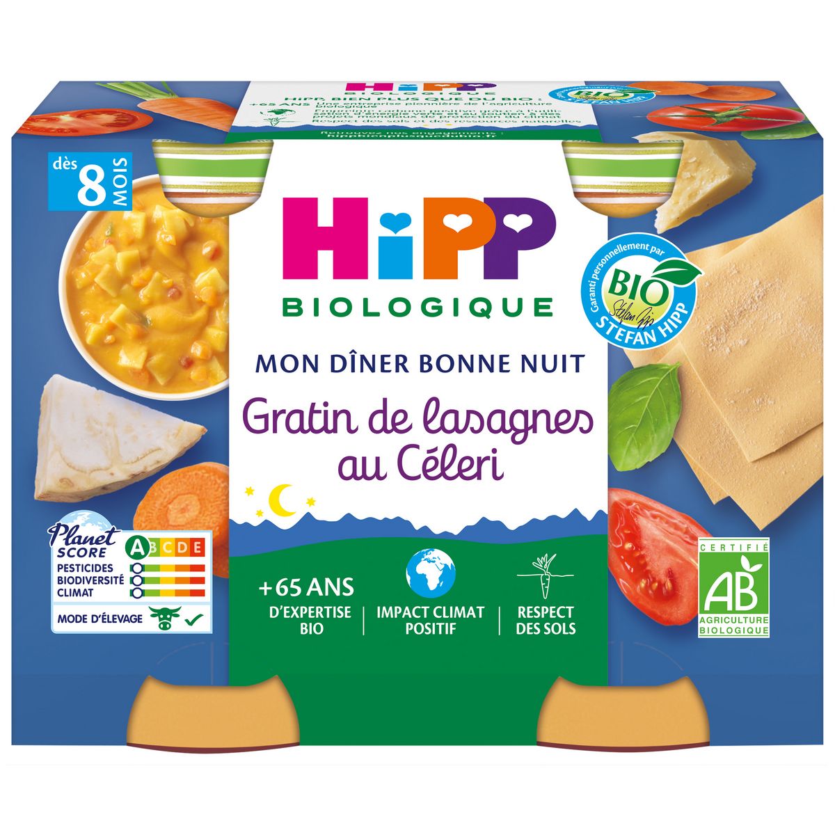 Repas pour bébé bio : Pensez Hipp Biologique