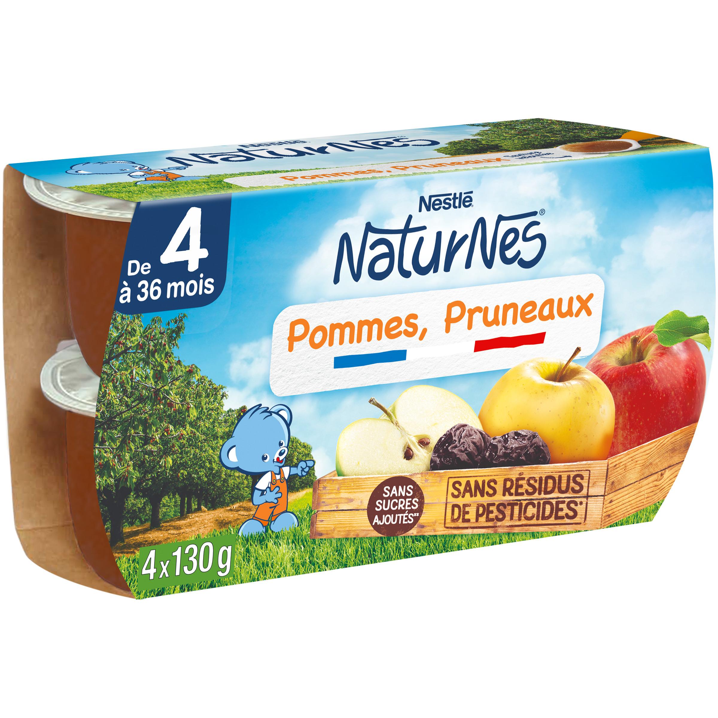 Potiron - dès 4/6 mois, Naturnes Nestlé (2 x 130 g)