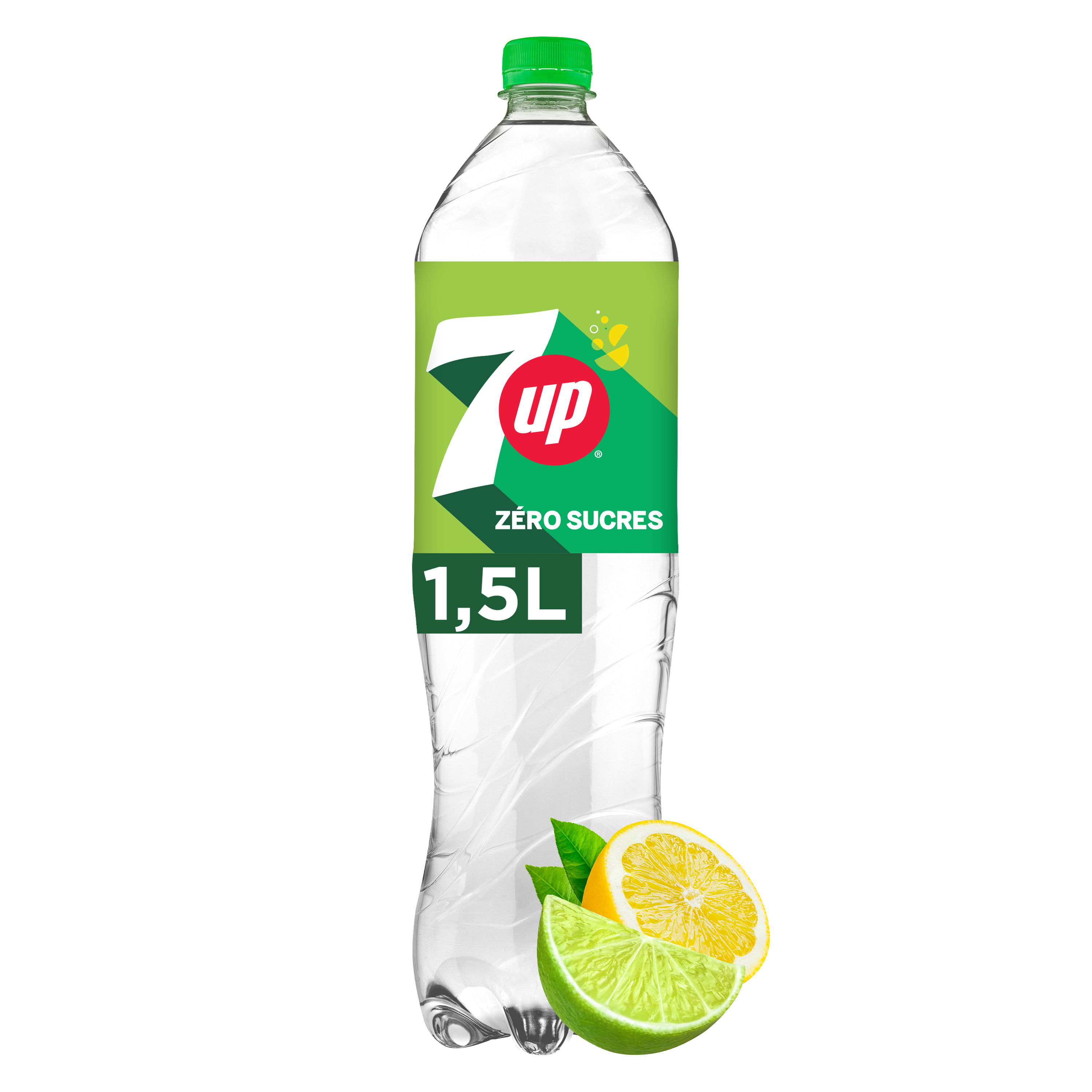 7UP Boisson gazeuse aux extraits de citron et citron vert regular 1,5l pas  cher 