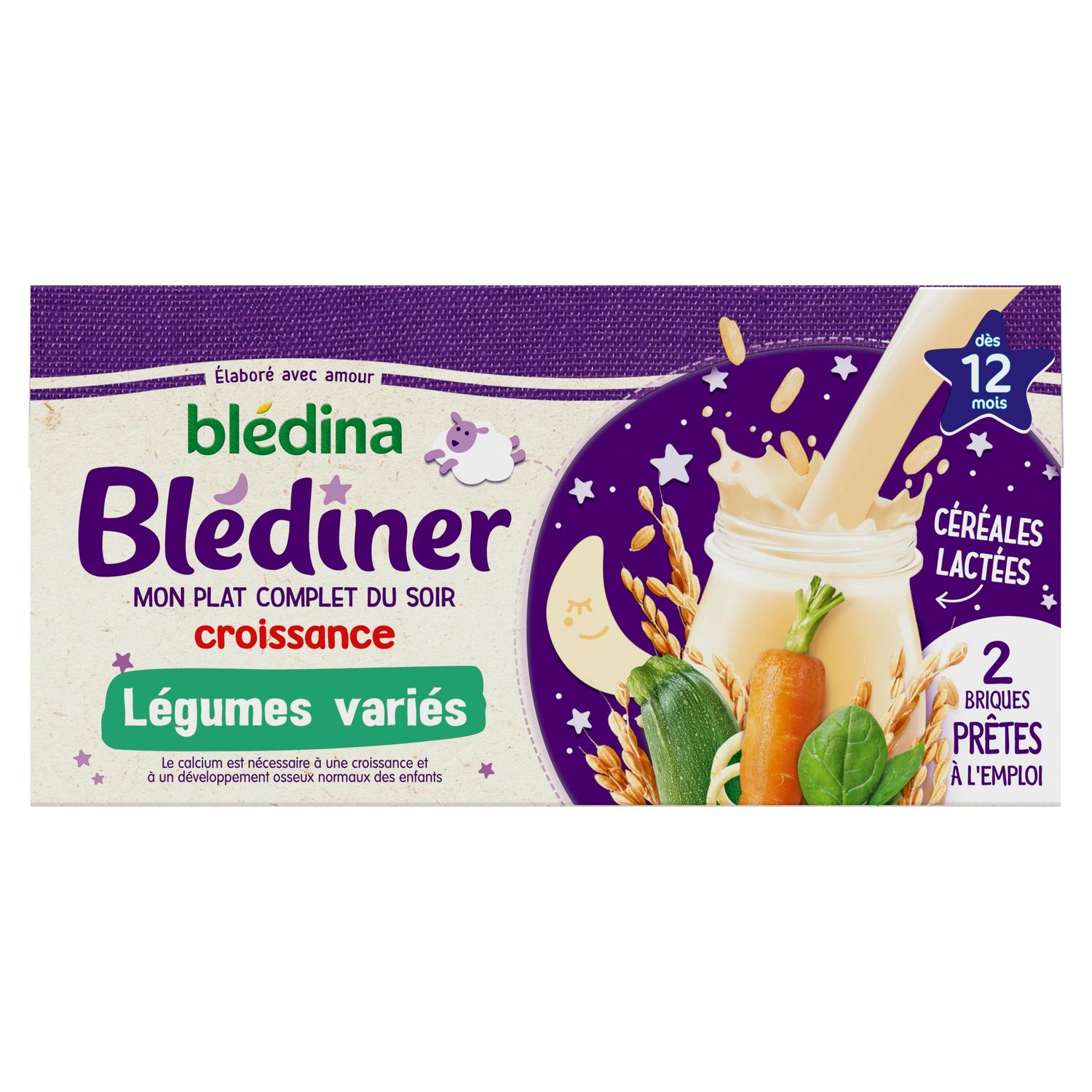 BLEDINER Céréales et 5 Légumes 12x250g – ElectroNetService