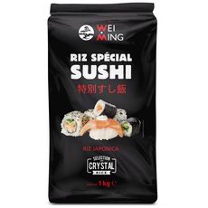WEI MING Riz japonica spécial sushi 1kg pas cher 
