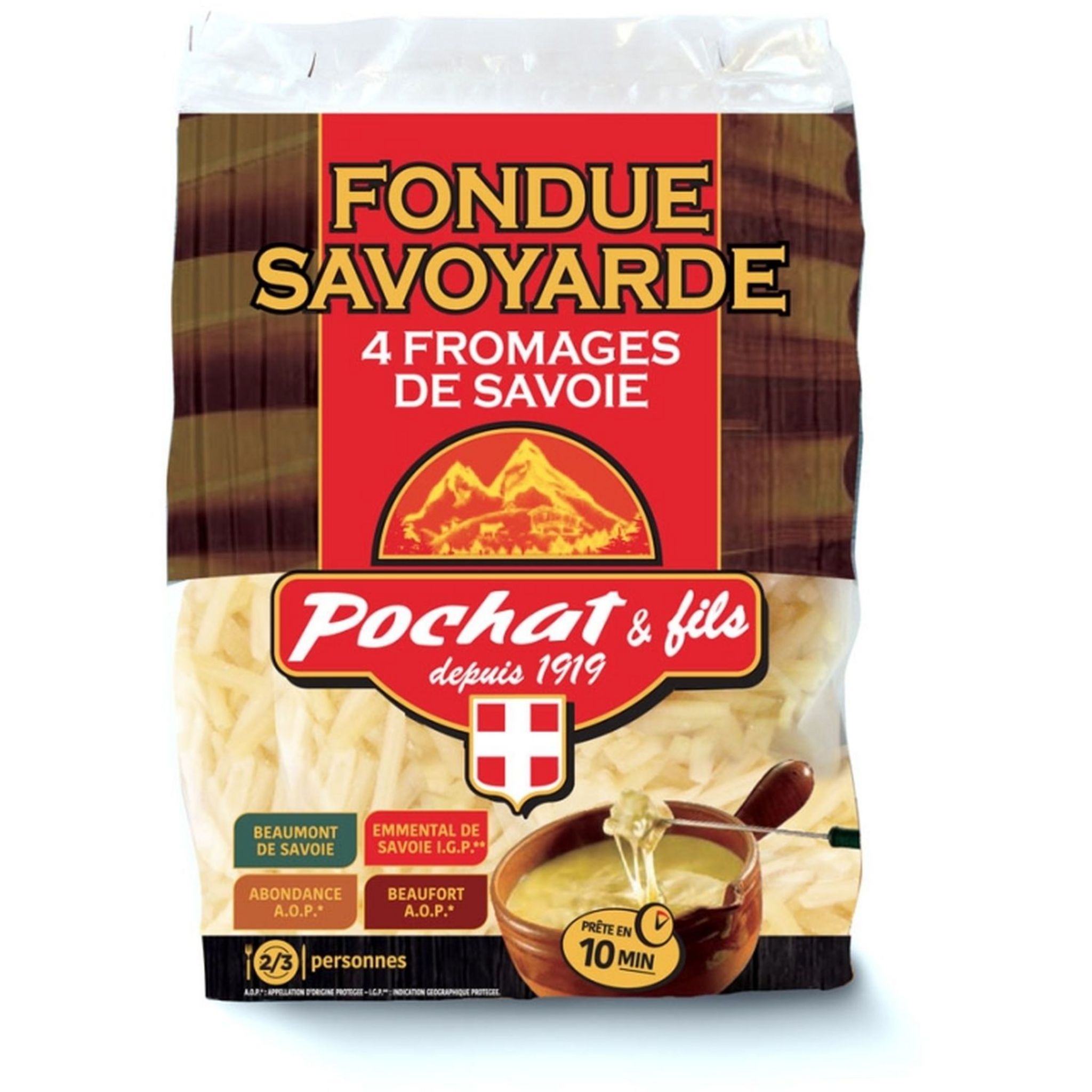 Recette Fondue savoyarde aux 4 fromages