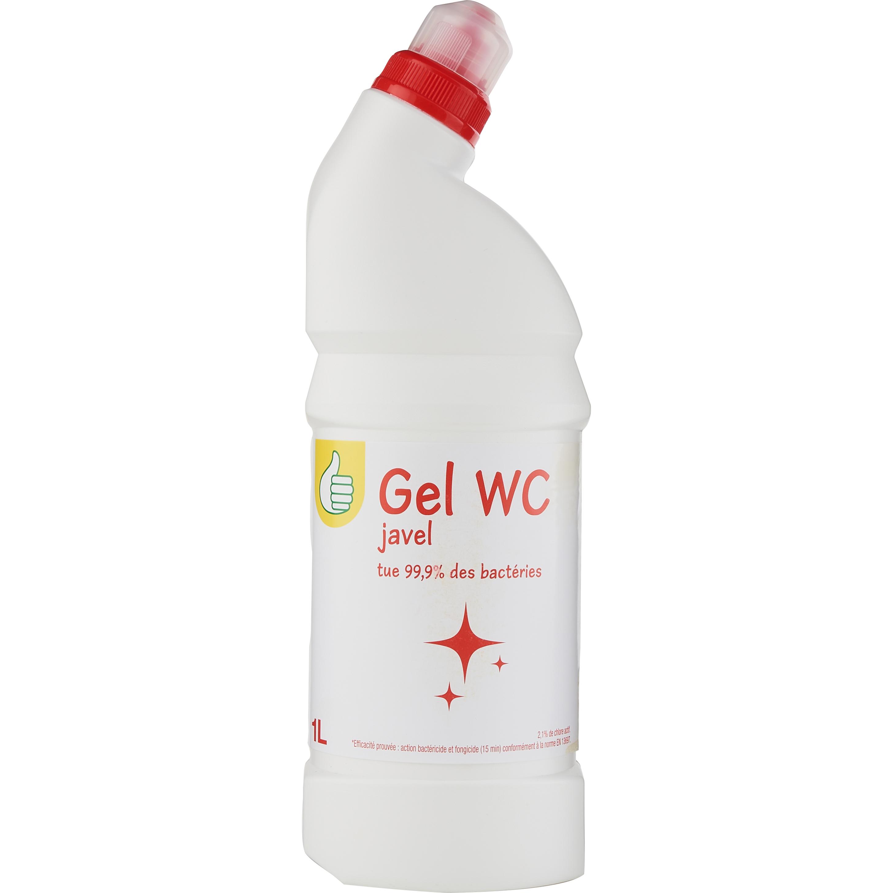 POUCE Gel WC avec javel 1l pas cher 