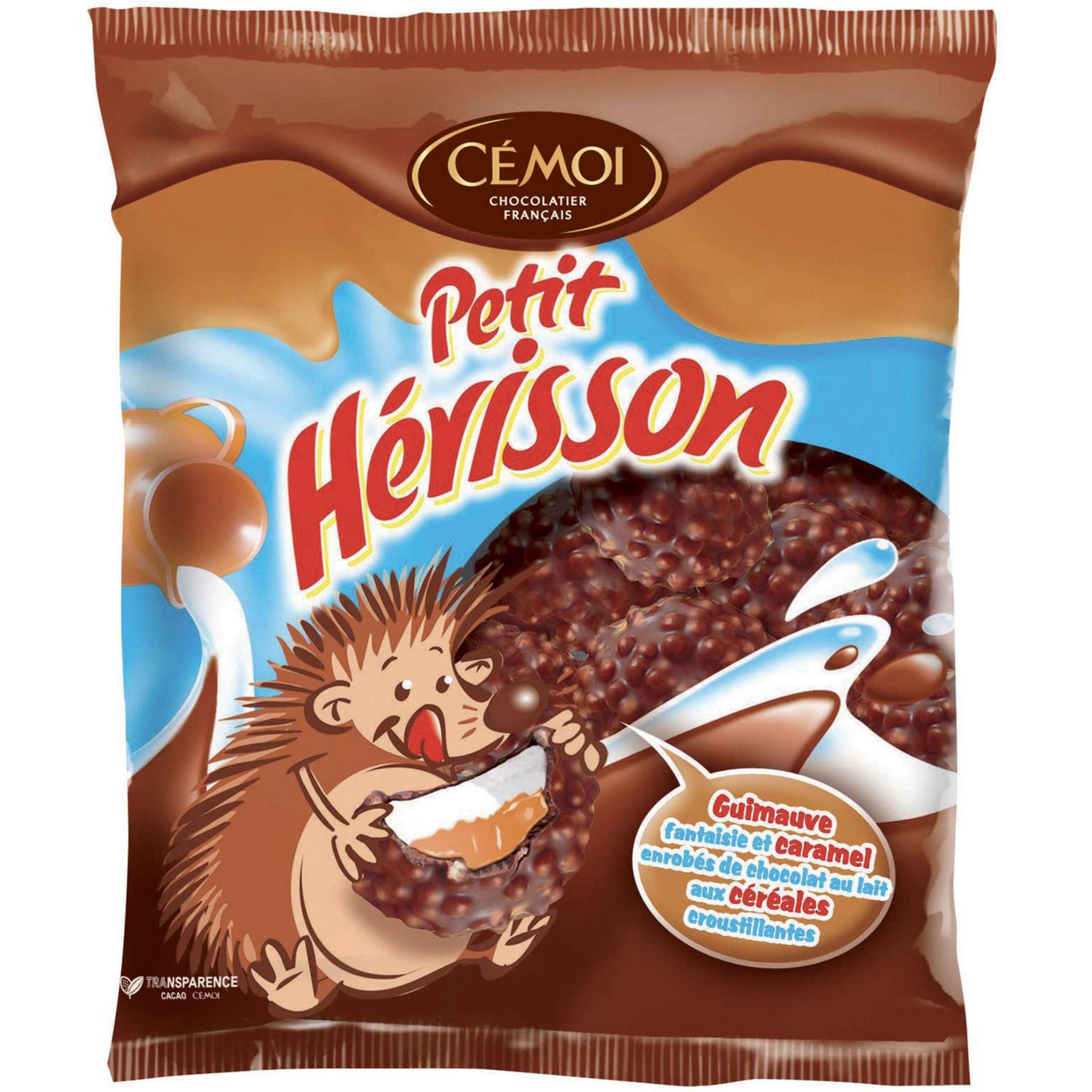 CEMOI Guimauves authentiques petit ourson chocolat au lait 180g pas cher 