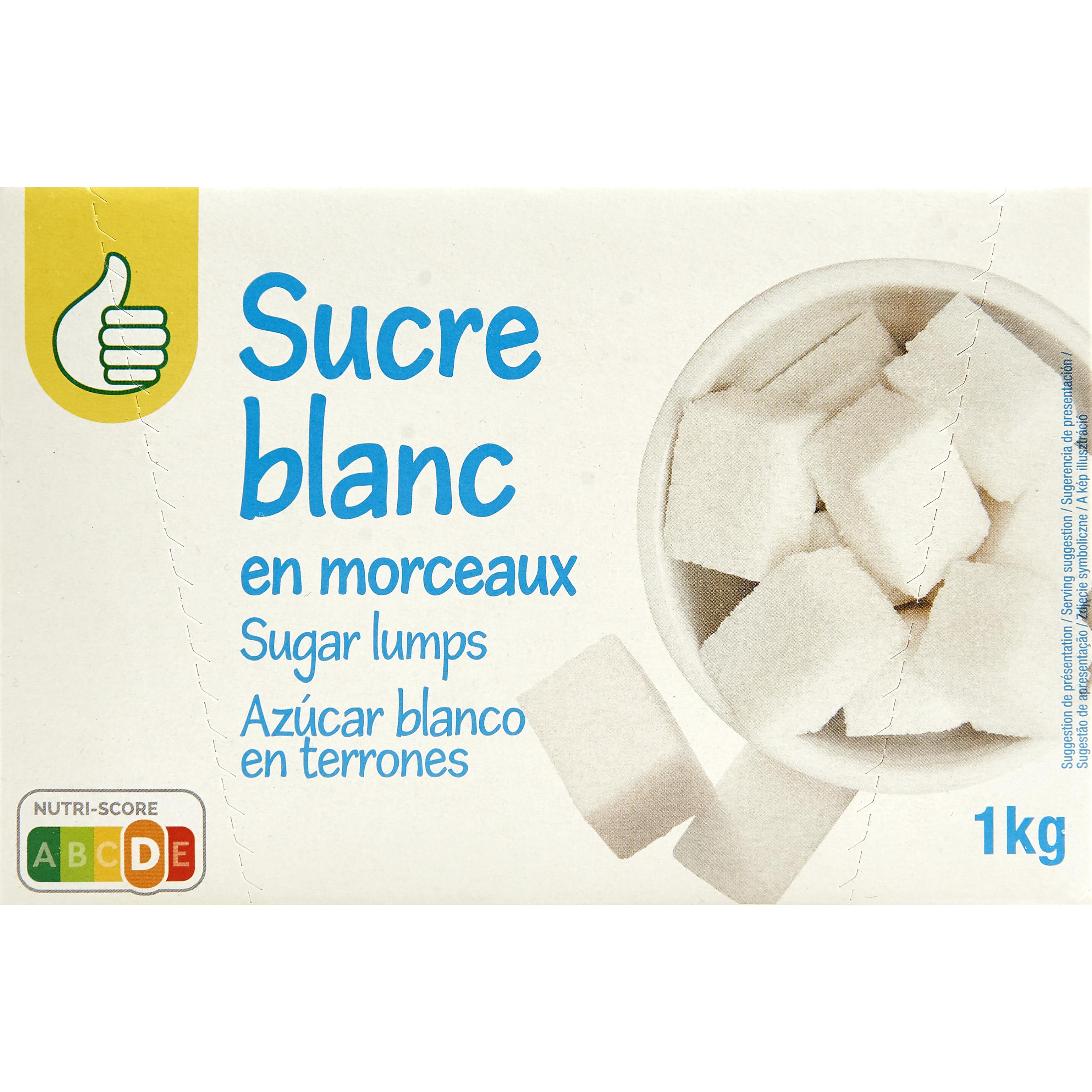 Sucre en morceaux