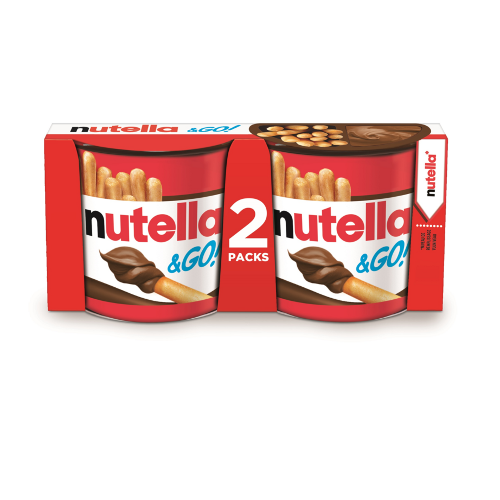 NUTELLA B-Ready gaufrettes fourrées de pâte à tartiner 15 biscuits 330g pas  cher 